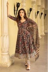 Hand block GotaPatti Cotton Suit Set with Dupatta Hand block GotaPatti Cotton Suit Set with Dupatta